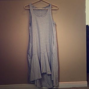 Black and White Striped Zara Dress